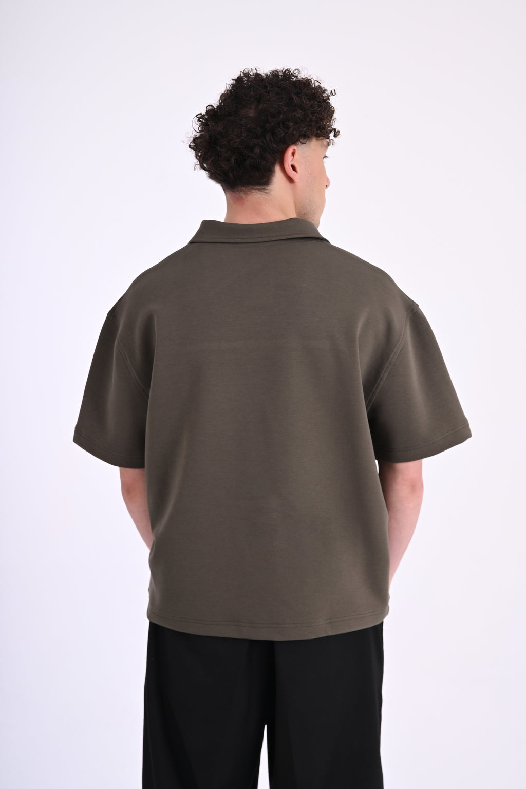 League Olive Polo