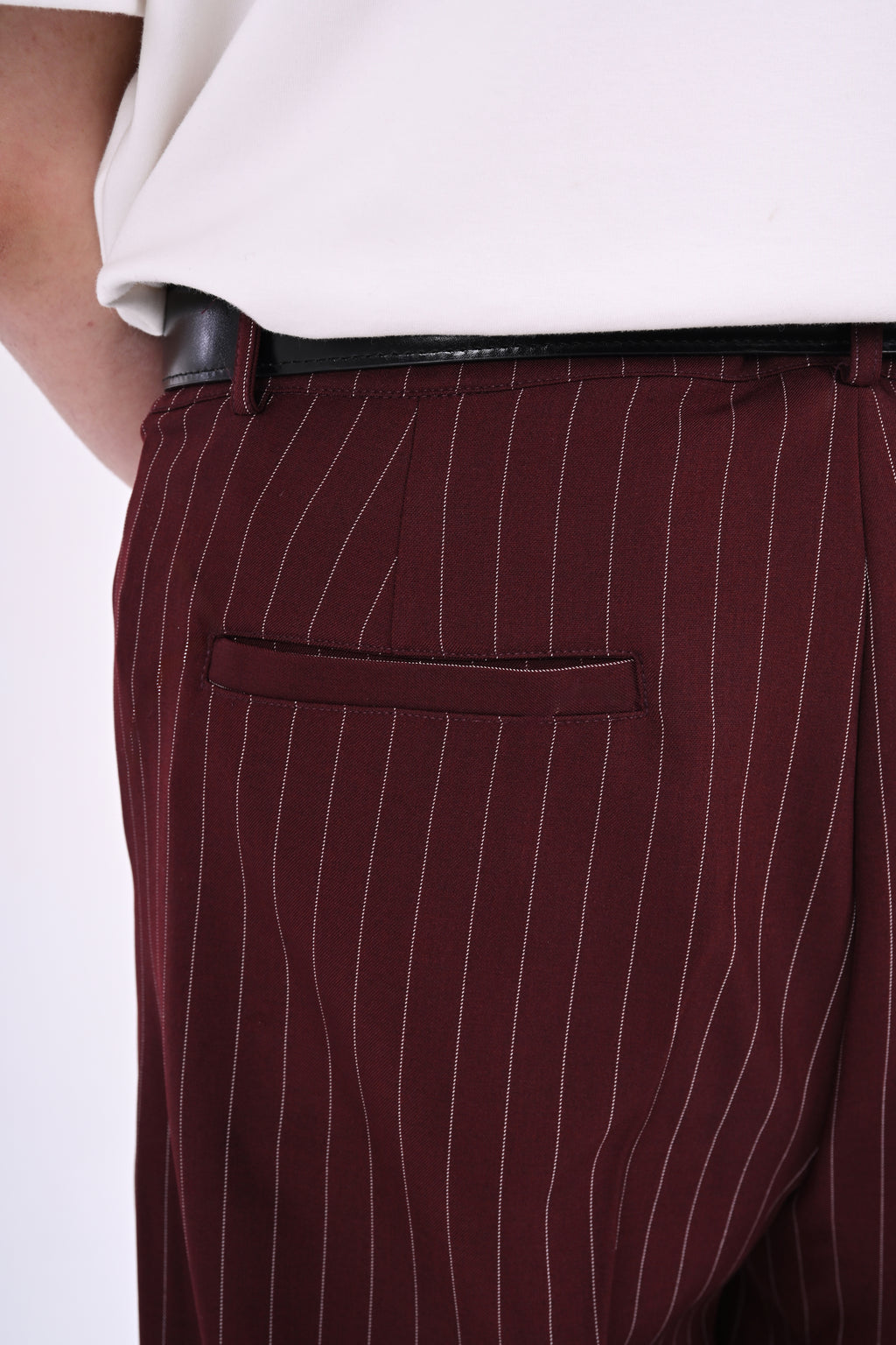 Classic Pinstriped Pants