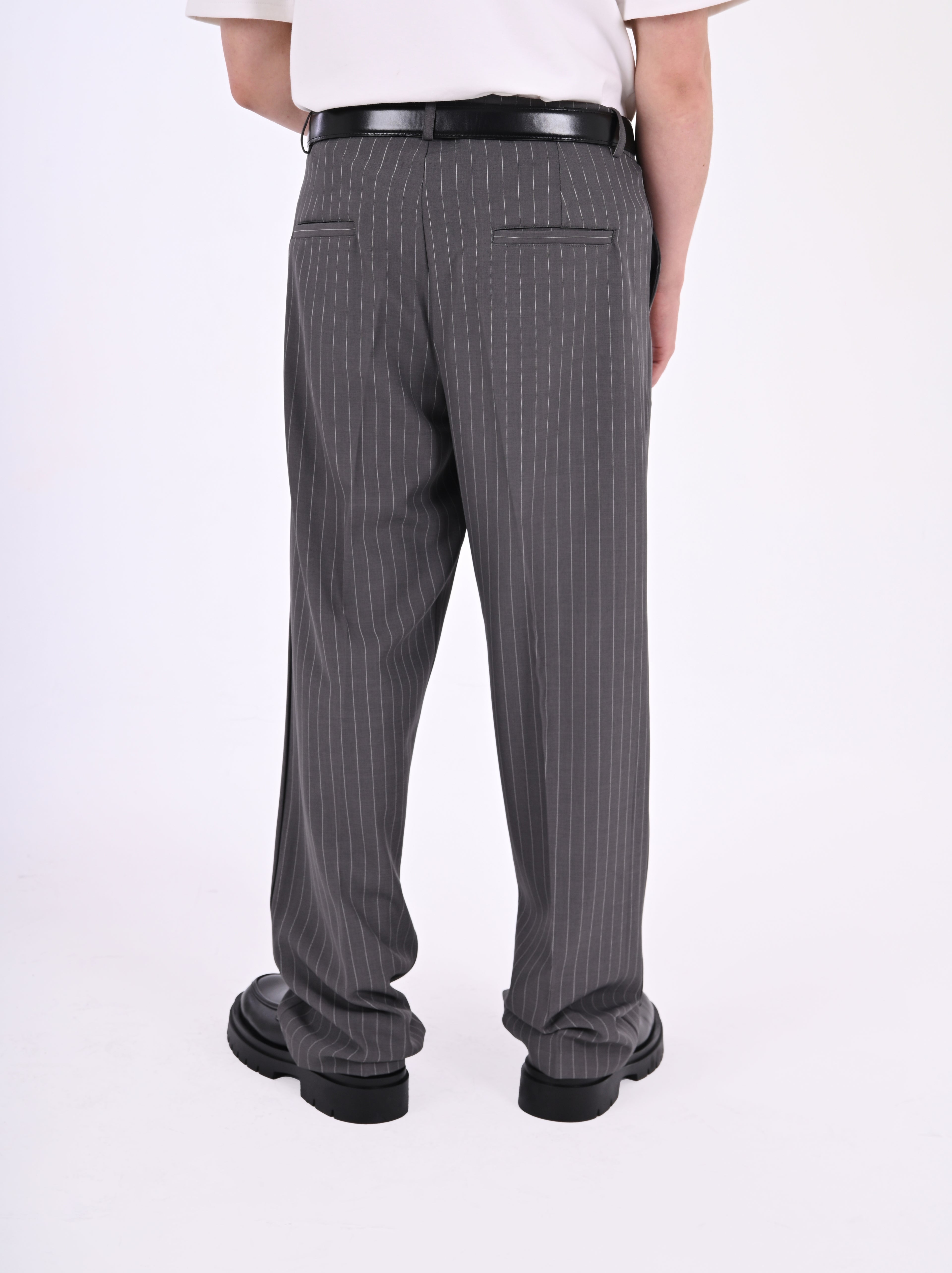 Classic Pinstriped Pants