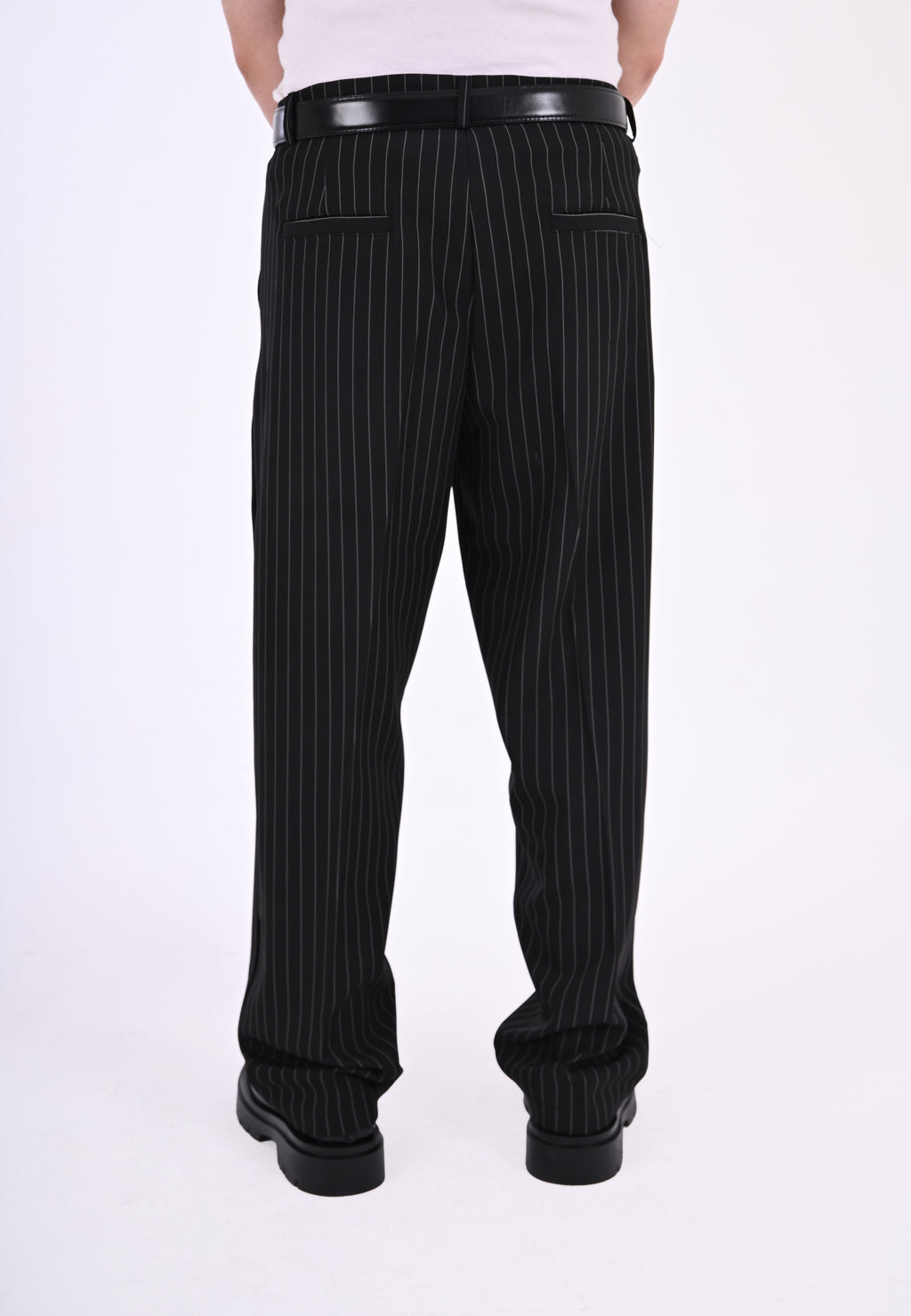 Classic Pinstriped Pants